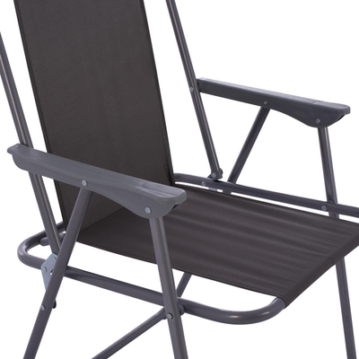 Karrige plazhi metal + pëlhurë (HM5148.01), gri