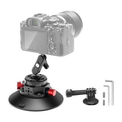 Mbajtës me kupë ngjitëse 1/4 inç Neewer CA013 për kamera sportive (DJI Action, GoPro, Insta360)