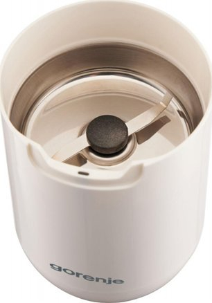 Мелница за кафе Gorenje SMK150SW, 150W, 45g, бела
