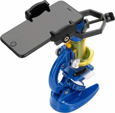 Adapter për telefon Redleaf SOM-1, për teleskop dhe mikroskop, metal plastike, i zi