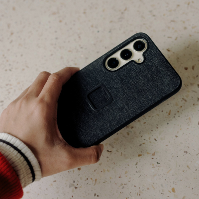 Маска за телефон Peak Design Everyday, Samsung Galaxy S24, магнетна SlimLink MagSafe, боја charcoal