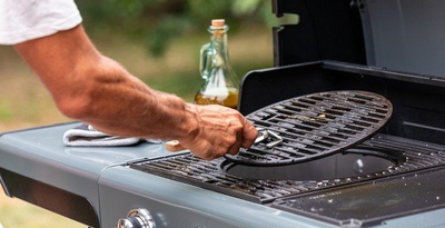 Wok gize Campingaz Cast Iron Wok Culinary Modular, për skarë, ngjyrë e zezë