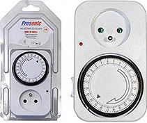 Prizë me timer analog, 24 orë, 3500W, e bardhë