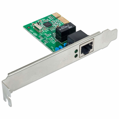 Мрежна картичка Intellinet Network Solutions 522533, PCI Express x1, Gigabit Ethernet RJ45