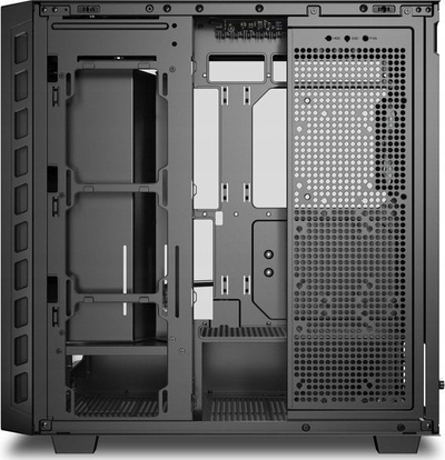 Куќиште за компјутер Sharkoon Rebel C80G RGB, Црна, Midi Tower
