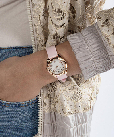 Orë dore për goca Guess Mini Luna GW0724L3, rozë