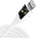 Kabllo USB A në Lightning 3MK Hyper Cable, 1.2m, 12W, e bardhë