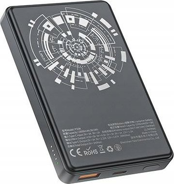 Powerbank Awei P33K MagSafe, 10000mAh, 22.5W, i zi