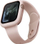 Mbulesë Uniq Lino për Apple Watch Series 5 4 44mm, silikon, rozë