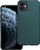 Kapak telefoni Matt Case për iPhone XS Max, TPU i butë, mat, jeshile e errët