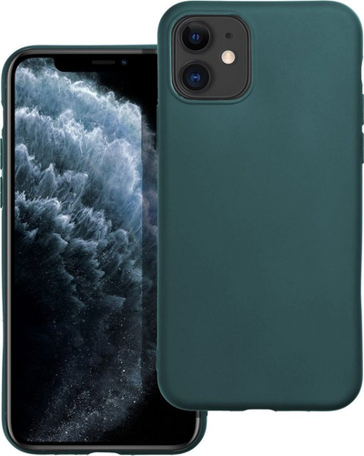 Kapak telefoni Matt Case për iPhone XS Max, TPU i butë, mat, jeshile e errët