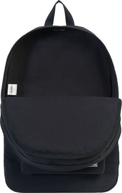 Çantë shpine Herschel Daypack 10076-01566, përditshme, pambuk, e zezë