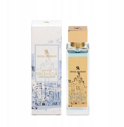 Parfum unisex Swiss Arabian Spirit of Valencia, Extrait de Parfum, 100ml, transparent