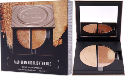 Paletë highlighter Smashbox Halo Healthy Golden Pearl, shkëlqim i natyrshëm, ngjyra të ngrohta