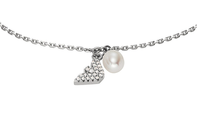 Byzylyk për femra Emporio Armani sEA0610, i argjendtë
