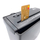 Shredder dokumentesh Media-Tech MT215 P-1, 7L, 22cm, i zi