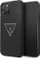 Guaskë telefoni Guess GUHCN58TRMLBK për iPhone 11 Pro, logo trekëndësh me glitter, e zezë