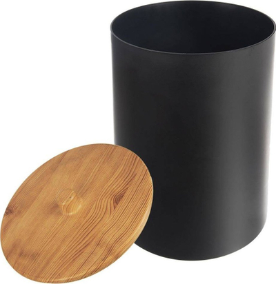 Kosh plehrash për banjo Domoletti, 7L, plastik i fortë, i zi