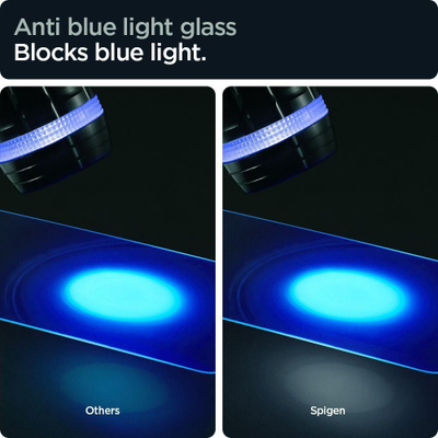 Xham mbrojtës ESR Spigen GLAS.tR ez Fit për iPhone 13 13 Pro, 9H, Antiblue, transparent