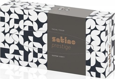 Shampon fytyre Satino, 2 shtresa, e bardhë