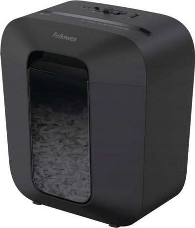 Grirës dokumentesh Fellowes LX25 P-4, 6 fletë, 11.5L, i zi