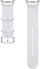 Rrip ore Samsung Athleisure Band M/L për Galaxy Watch8 edhe Watch8 Classic, i bardhë