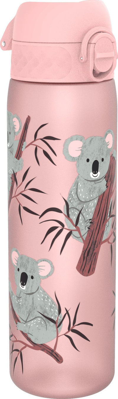 Shishe uji Koala Recyclon, 500ml, që s’rrjedh, rozë