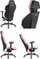 Karrige gaming QUERSUS ICOS 1 2 Pink Flamingo, ergonomike, rozë