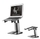 Qëndrim laptopi Neomounts NSLS200, 10" 17", i palosshëm, gri