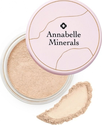 Fondatinë pudër Annabelle Minerals Pure Fairest, minerale, SPF 20, nuancë e hapur