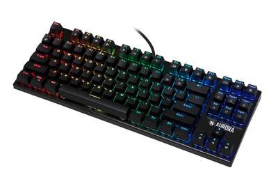 Тастатура iBOX Aurora K-2R, Blue Switch, RGB, црна