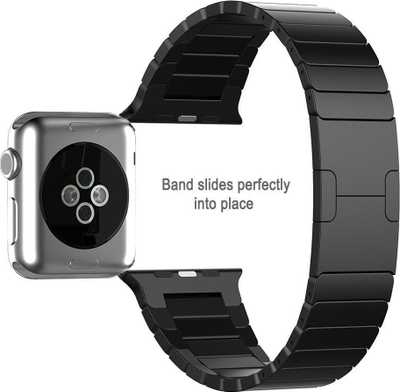 Rrip ore Tech-Protect LinkBand për Apple Watch, çelik inox, 42-49mm, i zi