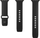 Rrip dore Puro ICON për Apple Watch, 44 45 49mm, masat S M dhe M L, i zi