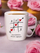 Filxhan porcelani Teka Love Always Wins, 380ml, i bardhë