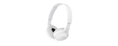 Kufje Sony MDR-ZX110, 30mm, 1.2m, të bardha