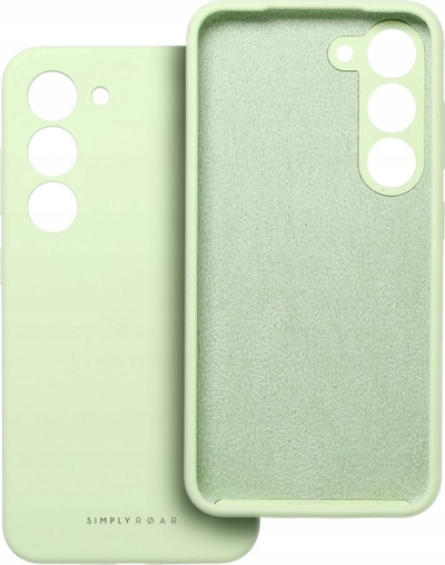 Futera Roar Cloud-Skin për Samsung Galaxy A15 4G A15 5G, e butë, jeshile e çelët