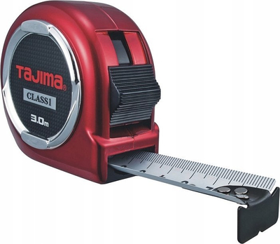 Metër xhepi Tajima Hi Lock TAL1630, 3m, 16mm, i kuq
