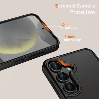 Futrollë Tech-Protect Magmat për Samsung Galaxy A17 4G 5G, matte, e zezë