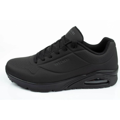 Atlete Skechers Uno M 52458 BBK, Skech Air, Air Cooled Memory Foam, të zeza