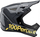 Helmetë integrale 100% Status Carby, për downhill dhe BMX, gri e errët