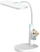 Lampë tavoline Standart BEARY, LED 10W 500lm, dritë që e rregullon vetë, e bardhë
