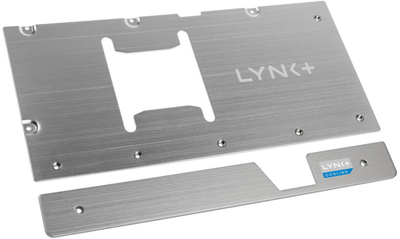 Backplate GPU LYNK+ 5090, për Zotac RTX 5090, metal, argjendtë
