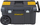 Set arka veglash plastike Stanley Tool Chest Bundle, me ndarje për organizim, i zi