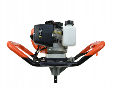 Gërmues tokësor me benzinë Geko G84024, 62cm³, 5.2HP, blu