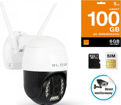 Kamera IP BLOW H-343, WiFi, Tuya, e bardhë