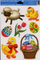 Sticker për dritare Vekonon Colorful, dekor Pashkësh, 27 x 20 cm, shumëngjyrësh