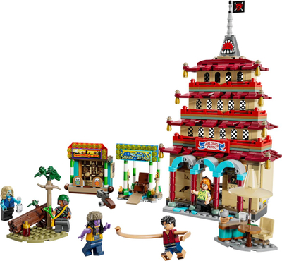 Set ndërtimi LEGO One Piece Battle at Arlong Park 75638, lodër interaktive piratësh