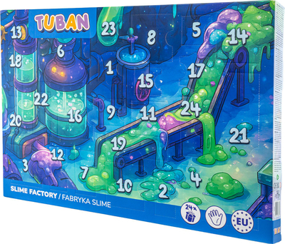 Kalendar Adventi Tuban TU3838, 24 surpriza, për kalamaj