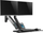 Mbajtëse muri për monitor dhe tastierë Maclean MC-633, për dy monitorë 17"-27", sustë gazi, e zezë