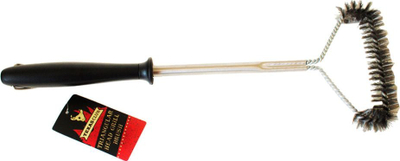 Furçë pastrimi grilli Texas, spirale 15cm, çelik inox
